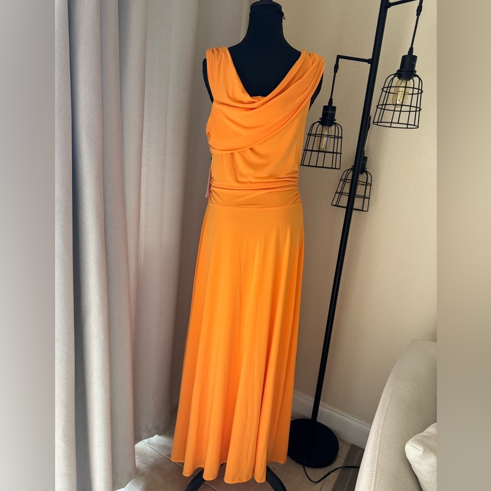 Bailey 44 Off-Shoulder Orange Maxi Dress - Picture 6 of 12